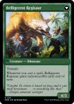 画像2: 【ENG】★Foil★イクサランへの侵攻//好戦的なレギサウルス/Invasion of Ixalan//Belligerent Regisaur[MTG_MOM_0191R] (2)