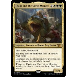 画像1: 【ENG】★Foil★サリアとギトラグの怪物/Thalia and The Gitrog Monster[MTG_MOM_0255M]