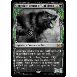 画像1: 【ENG】★Foil★カル・シスマの恐怖、殺し爪/Goreclaw, Terror of Qal Sisma[MTG_MUL_027R]