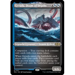 画像1: 【ENG】★エッチングFoil★深海の破滅、ジャイルーダ/Gyruda, Doom of Depths[MTG_MUL_107R]