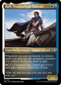 【ENG】★エッチングFoil★ウェザーライトの重鎮、ラフ/Raff, Weatherlight Stalwart[MTG_MUL_121U]