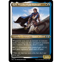 画像1: 【ENG】★エッチングFoil★ウェザーライトの重鎮、ラフ/Raff, Weatherlight Stalwart[MTG_MUL_121U]