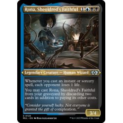 画像1: 【ENG】★エッチングFoil★シェオルドレッドの心酔者、ローナ/Rona, Sheoldred's Faithful[MTG_MUL_123U]