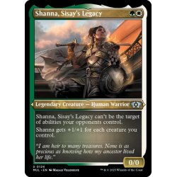 画像1: 【ENG】★エッチングFoil★シッセイの後裔、シャナ/Shanna, Sisay's Legacy[MTG_MUL_124U]