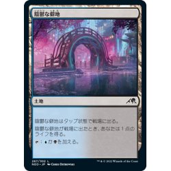 画像1: 【JPN】陰鬱な僻地/Dismal Backwater[MTG_NEO_267C]