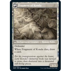 画像2: 【ENG】君主今田の凋落/The Fall of Lord Konda//今田の断片/Fragment of Konda[MTG_NEO_012U]