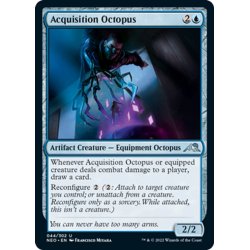 画像1: 【ENG】★Foil★収得のタコ/Acquisition Octopus[MTG_NEO_044U]