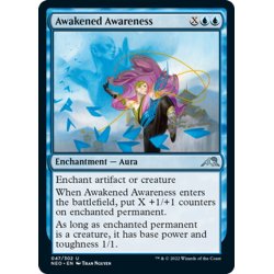 画像1: 【ENG】覚醒した知覚/Awakened Awareness[MTG_NEO_047U]