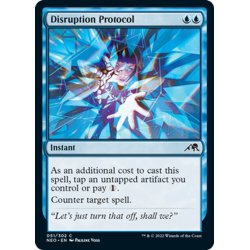 画像1: 【ENG】★Foil★攪乱プロトコル/Disruption Protocol[MTG_NEO_051C]