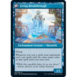 画像2: 【ENG】発明的反復/Inventive Iteration//生けるひらめき/Living Breakthrough[MTG_NEO_057R]