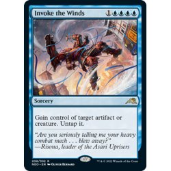 画像1: 【ENG】嵐風招来/Invoke the Winds[MTG_NEO_058R]