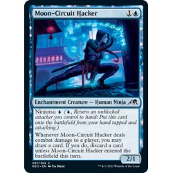 画像1: 【ENG】月回路のハッカー/Moon-Circuit Hacker[MTG_NEO_067C]