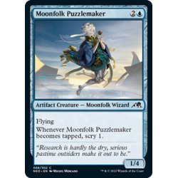 画像1: 【ENG】ムーンフォークの謎掛け師/Moonfolk Puzzlemaker[MTG_NEO_068C]