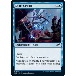 画像1: 【ENG】★Foil★短絡/Short Circuit[MTG_NEO_078C]