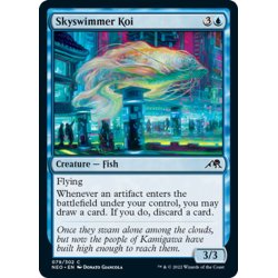 画像1: 【ENG】空泳ぎの鯉/Skyswimmer Koi[MTG_NEO_079C]