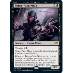 画像1: 【ENG】噛掌の忍者/Biting-Palm Ninja[MTG_NEO_088R]