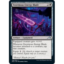 画像1: 【ENG】超力刃/Enormous Energy Blade[MTG_NEO_096U]