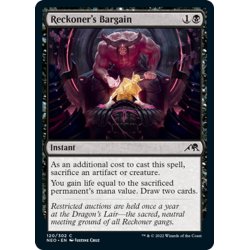 画像1: 【ENG】★Foil★勢団の取り引き/Reckoner's Bargain[MTG_NEO_120C]