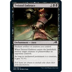 画像1: 【ENG】★Foil★ねじれた抱擁/Twisted Embrace[MTG_NEO_125C]