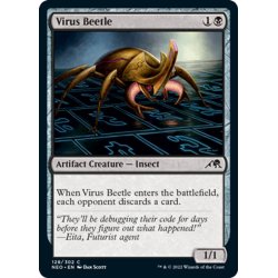 画像1: 【ENG】ウイルスの甲虫/Virus Beetle[MTG_NEO_128C]