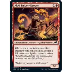 画像1: 【ENG】★Foil★悪忌の種火守り/Akki Ember-Keeper[MTG_NEO_130C]