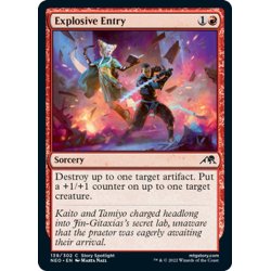 画像1: 【ENG】★Foil★爆発的登場/Explosive Entry[MTG_NEO_139C]