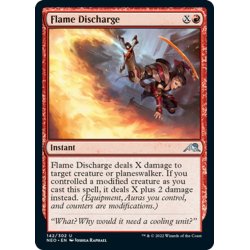 画像1: 【ENG】炎の排出/Flame Discharge[MTG_NEO_142U]