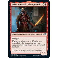 画像1: 【ENG】将軍、山崎兵子/Heiko Yamazaki, the General[MTG_NEO_146U]