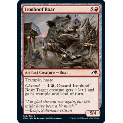 画像1: 【ENG】鉄蹄の猪/Ironhoof Boar[MTG_NEO_148C]