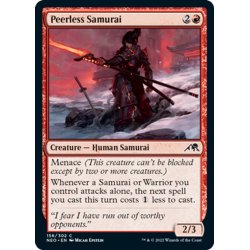 画像1: 【ENG】★Foil★無双の侍/Peerless Samurai[MTG_NEO_156C]