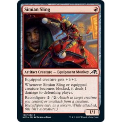 画像1: 【ENG】★Foil★猿人のスリング/Simian Sling[MTG_NEO_163C]