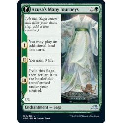 画像1: 【ENG】★Foil★梓の幾多の旅/Azusa's Many Journeys//探求者の肖像/Likeness of the Seeker[MTG_NEO_172U]