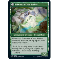 画像2: 【ENG】★Foil★梓の幾多の旅/Azusa's Many Journeys//探求者の肖像/Likeness of the Seeker[MTG_NEO_172U]