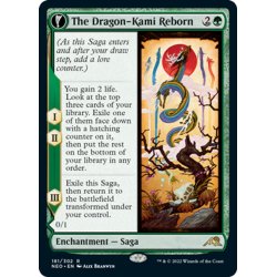 画像1: 【ENG】龍の神の再誕/The Dragon-Kami Reborn//龍の神の卵/Dragon-Kami's Egg[MTG_NEO_181R]