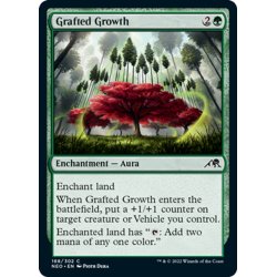 画像1: 【ENG】★Foil★融合する成長/Grafted Growth[MTG_NEO_188C]