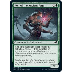 画像1: 【ENG】★Foil★古の牙を継ぐ者/Heir of the Ancient Fang[MTG_NEO_191C]