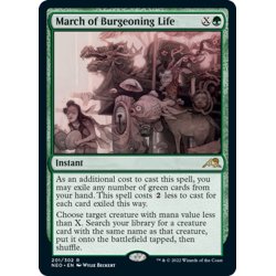 画像1: 【ENG】芽吹く生命の行進/March of Burgeoning Life[MTG_NEO_201R]