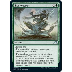 画像1: 【ENG】★Foil★物語編み/Storyweave[MTG_NEO_209U]