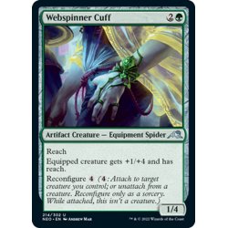 画像1: 【ENG】★Foil★網紡ぎの袖飾り/Webspinner Cuff[MTG_NEO_214U]