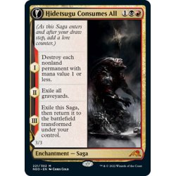 画像1: 【ENG】★Foil★碑出告が全てを貪る/Hidetsugu Consumes All//全てを貪る者の器/Vessel of the All-Consuming[MTG_NEO_221M]セットブースター版