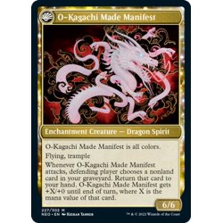 画像2: 【ENG】神の乱/The Kami War//顕現した大口縄/O-Kagachi Made Manifest[MTG_NEO_227M]