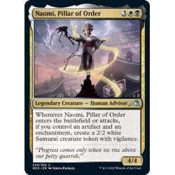 画像1: 【ENG】★Foil★秩序の柱、直美/Naomi, Pillar of Order[MTG_NEO_229U]