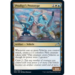 画像1: 【ENG】★Foil★神童の試作機/Prodigy's Prototype[MTG_NEO_231U]