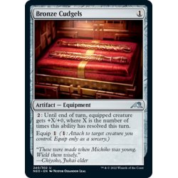 画像1: 【ENG】青銅の棍棒/Bronze Cudgels[MTG_NEO_240U]