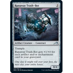 画像1: 【ENG】暴走ごみ収集ボット/Runaway Trash-Bot[MTG_NEO_257U]