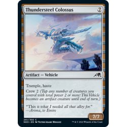 画像1: 【ENG】雷鋼の巨像/Thundersteel Colossus[MTG_NEO_261C]