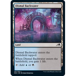 画像1: 【ENG】陰鬱な僻地/Dismal Backwater[MTG_NEO_267C]