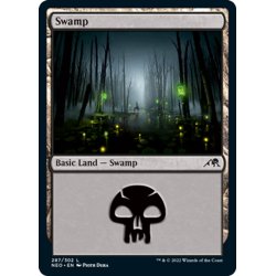 画像1: 【ENG】沼/Swamp[MTG_NEO_287L]