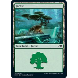 画像1: 【ENG】森/Forest[MTG_NEO_292L]