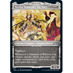 画像1: 【ENG】★Foil★詩人、山崎典華/Norika Yamazaki, the Poet[MTG_NEO_311U]